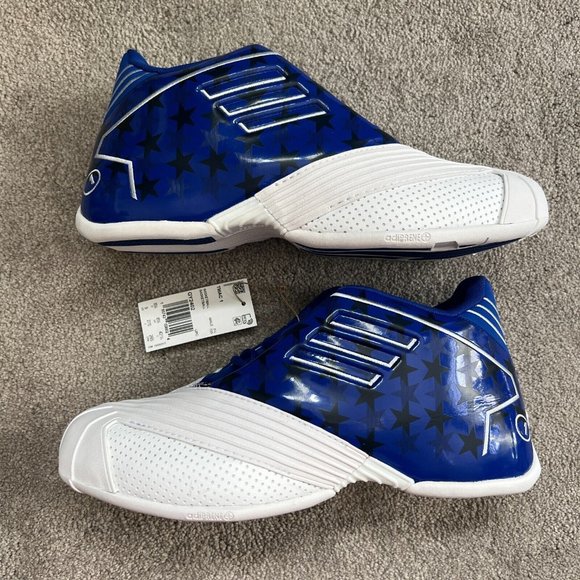 Mens 9 - Adidas T-Mac 1 Orlando Magic Basketball Shoes Blue White GY2402 main image 6